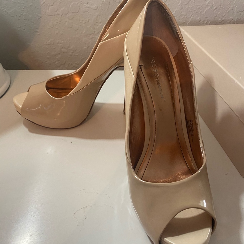 Bcbgeneration Buff Peep-Toe Liberty High Heels - image 4